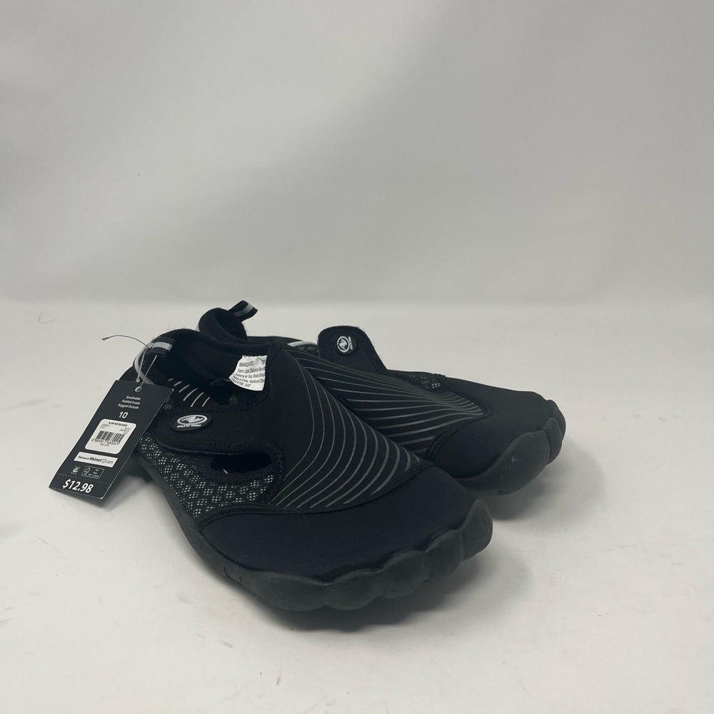 Athletic Sports Black Shoes SZ 10 - Picture 5 of 6